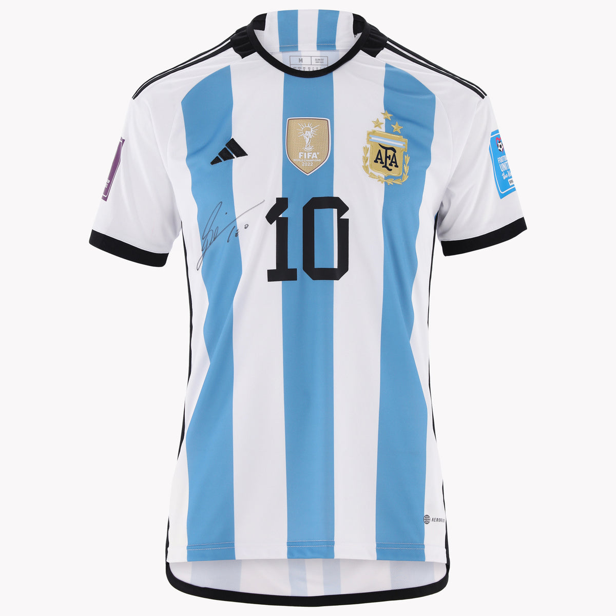 Lionel Messi Argentina World Cup 2022 Winners Edition Signed Shirt