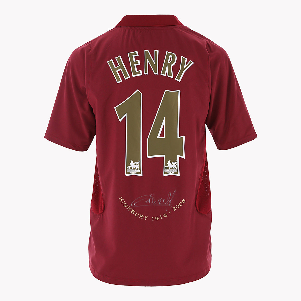 Thierry Henry Arsenal 2005-06 Back Signed: A Gunner's Legacy – The