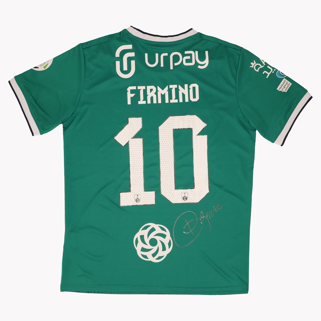 Firmino Al Ahli Home 2023-2024 Signed Shirt