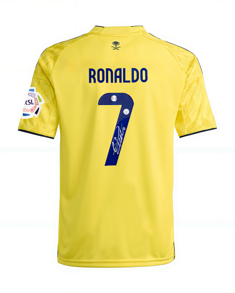 Cristiano Ronaldo Al-Nassr FC Home 2025-2026 Signed Shirt