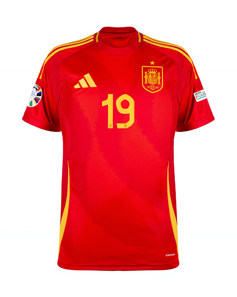 Lamine Yamal 2024-2025 Spain Home Signed Shirt