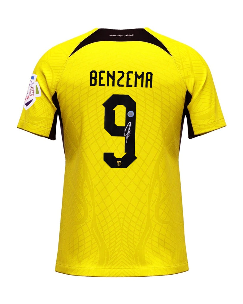Karim Benzema Al-Ittihad Club Home 2025-2026 Signed Shirt