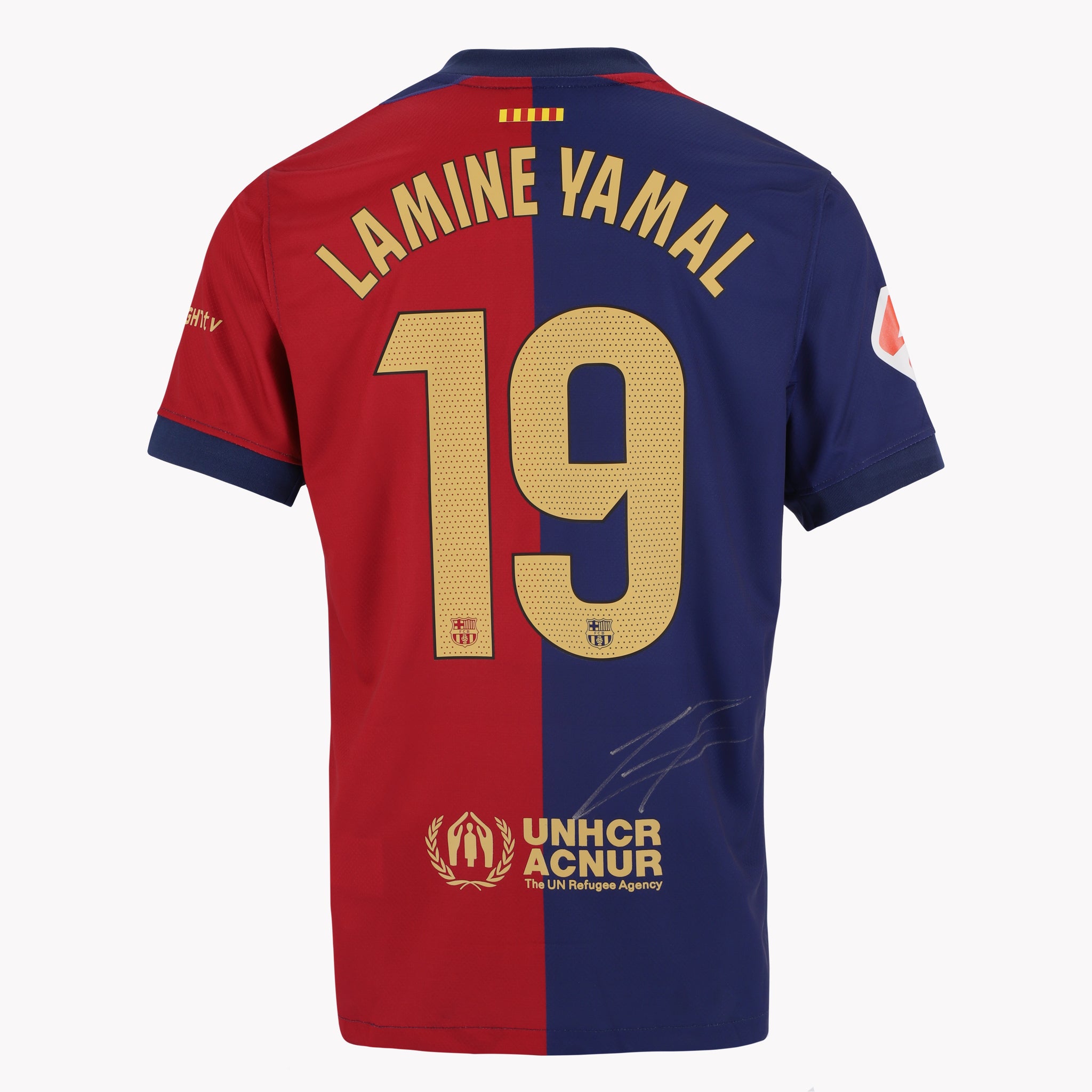 Lamine Yamal FC Barcelona Home 2024-2025 Signed Shirt – The