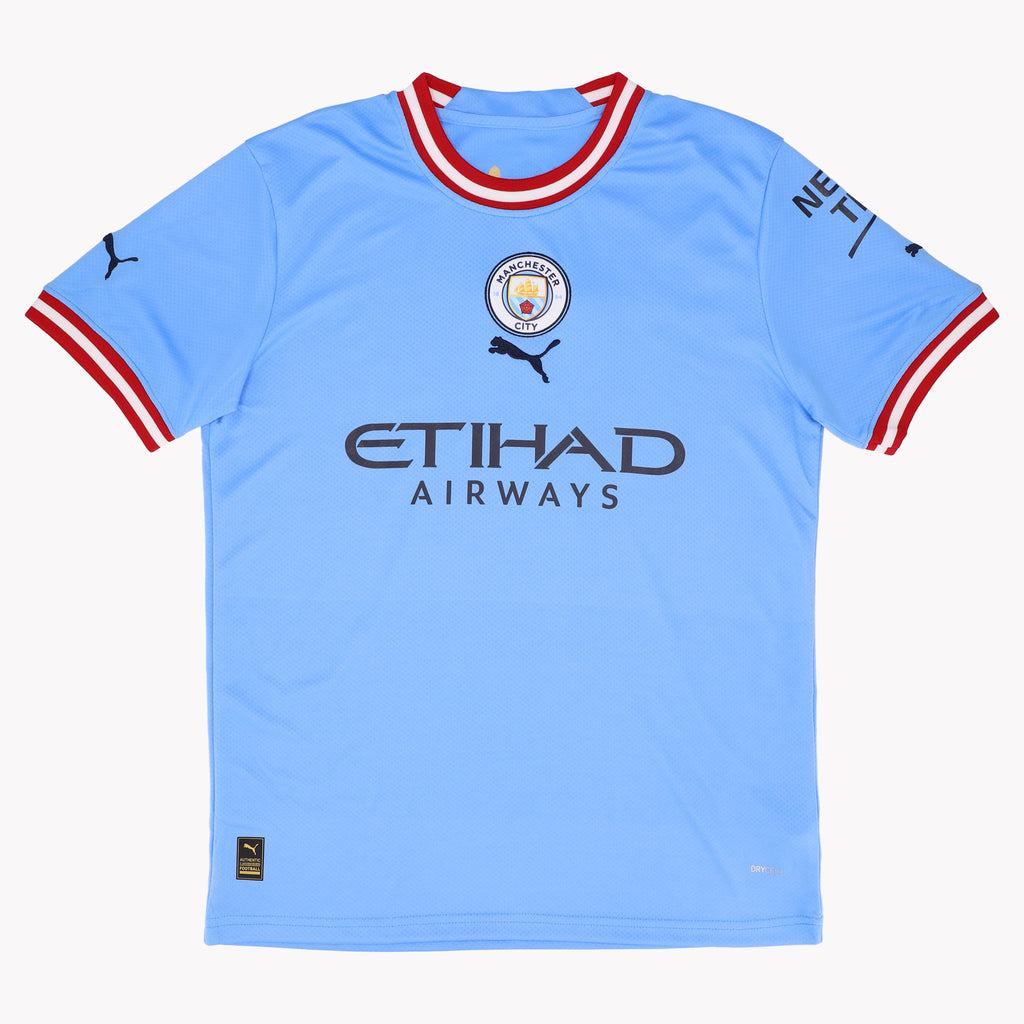 Kevin De Bruyne Manchester City Home 2022-2023 Signed Shirt