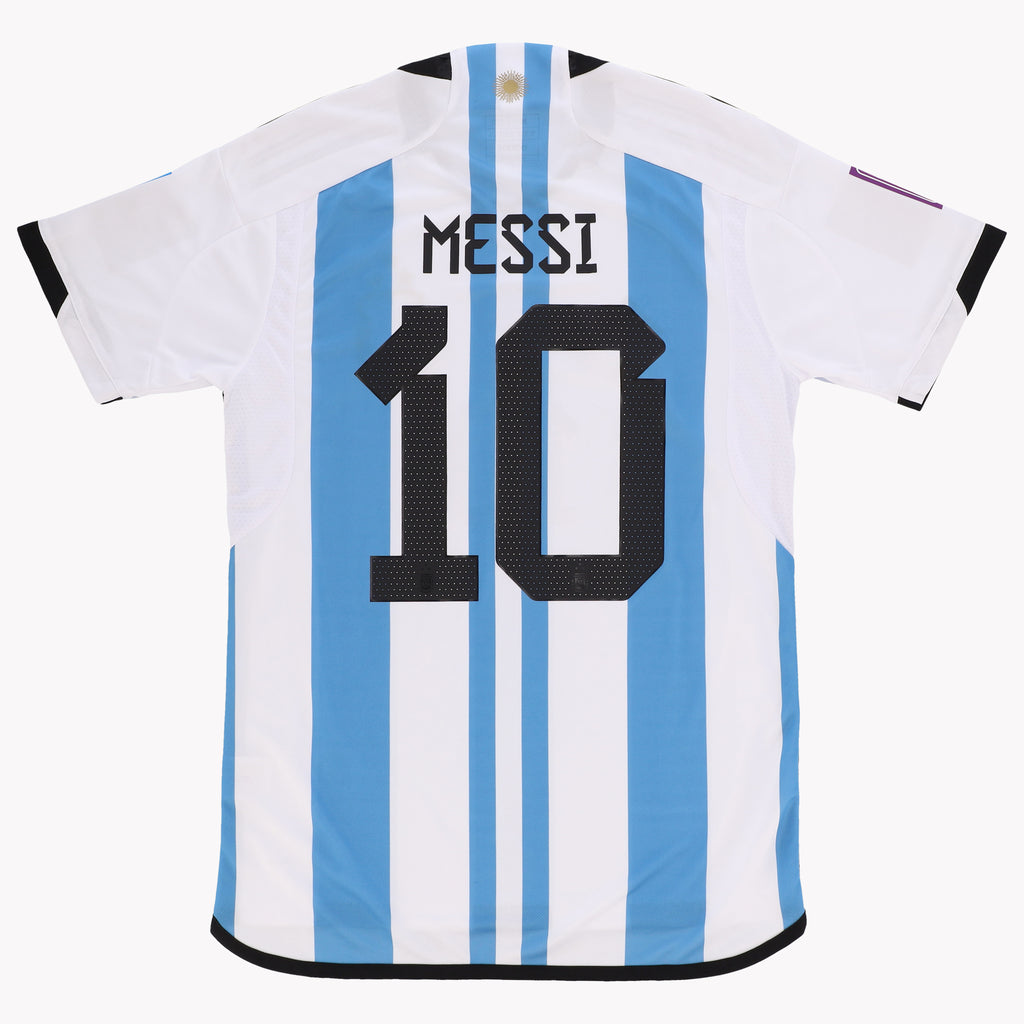 Lionel Messi Argentina World Cup 2022 Winners Edition Signed Shirt