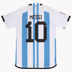 Lionel Messi Argentina World Cup 2022 Winners Edition Signed Shirt