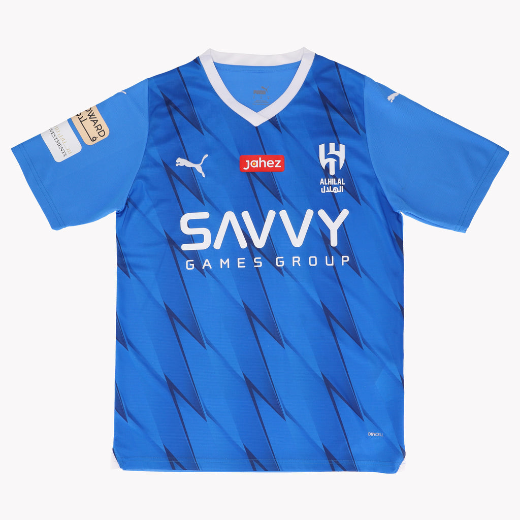 高評価レビュー 2023-24 Home FC Al-Hilal Jr. Neymar Signed The – Shirt ウェア