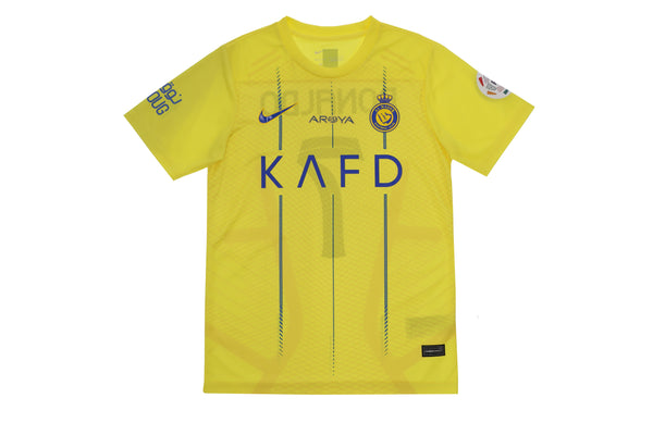 Cristiano Ronaldo Al-Nasser FC Home 2023-24 Back Signed Shirt: A Limited Edition Masterpiece