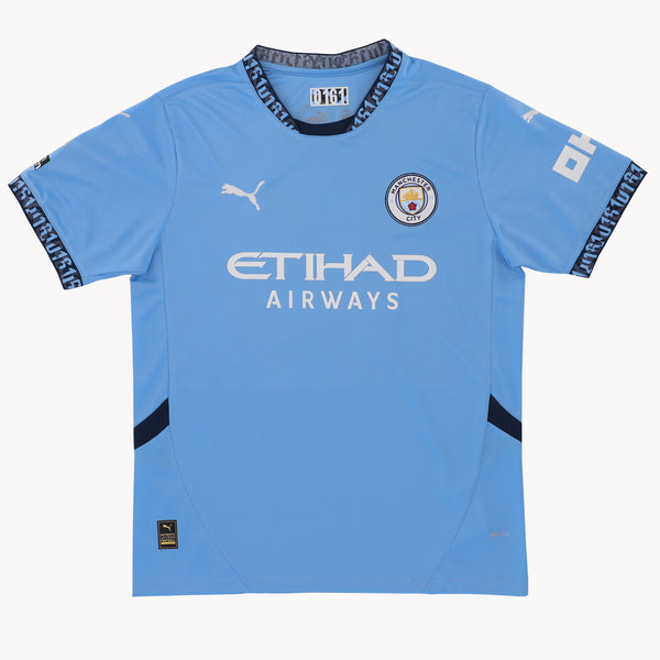 Rodri Manchester City Home 2024-2025 Signed Shirt: 2024 Ballon d'Or Winner