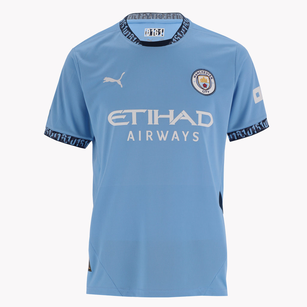 Rodri Manchester City Home 2024-2025 Signed Shirt: 2024 Ballon d