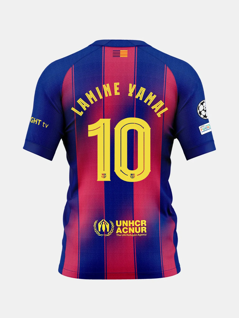 Lamine Yamal FC Barcelona Home 2025-2026 Signed Shirt
