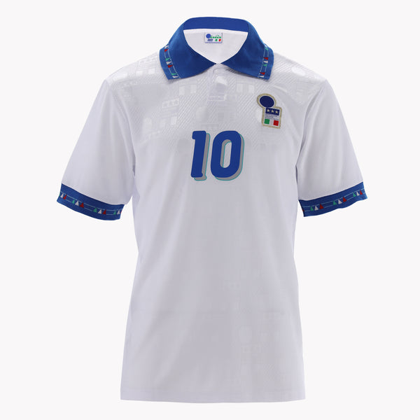 Back view of Roberto Baggio's Italy Edition shirt, displayed in premium condition.
