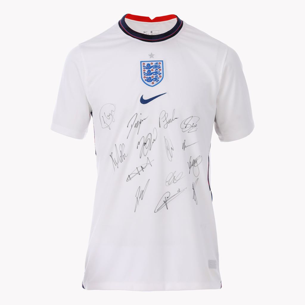 England National Team World Cup 2022 Squad Signed Shirt – The