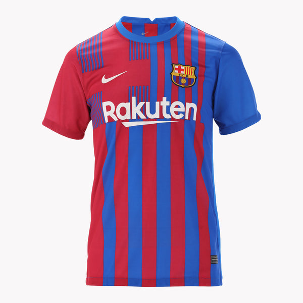 Front view of Pedri Barcelona shirt, showcasing quality fabric.