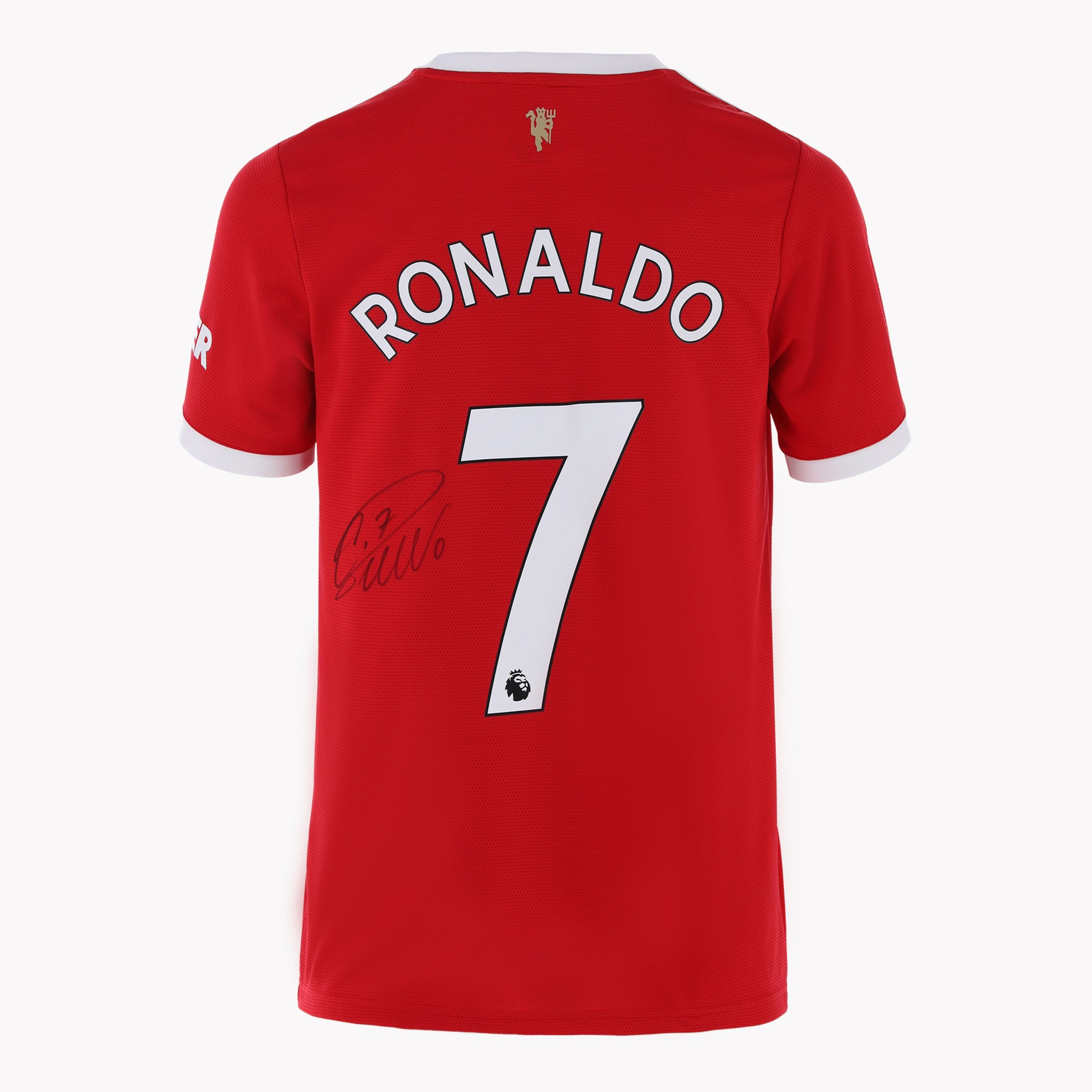 Cristiano Ronaldo Manchester Utd Back Signed: A Red Devil's Dream