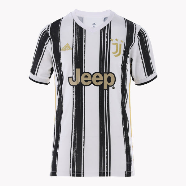 Detail shot of Juventus logo on the Cristiano Ronaldo Back Signed Shirt.