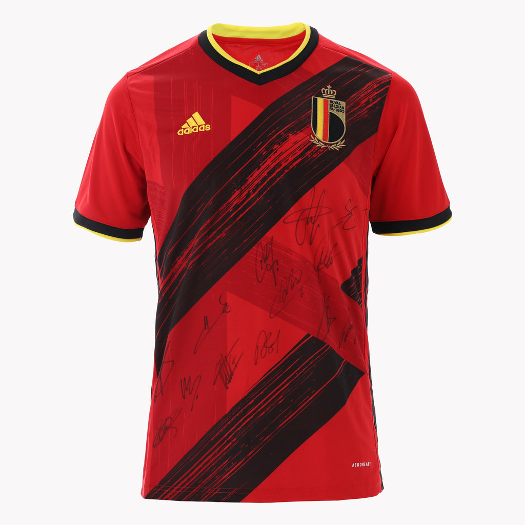 Front view of Belgium's International Team shirt, displayed in premium condition.