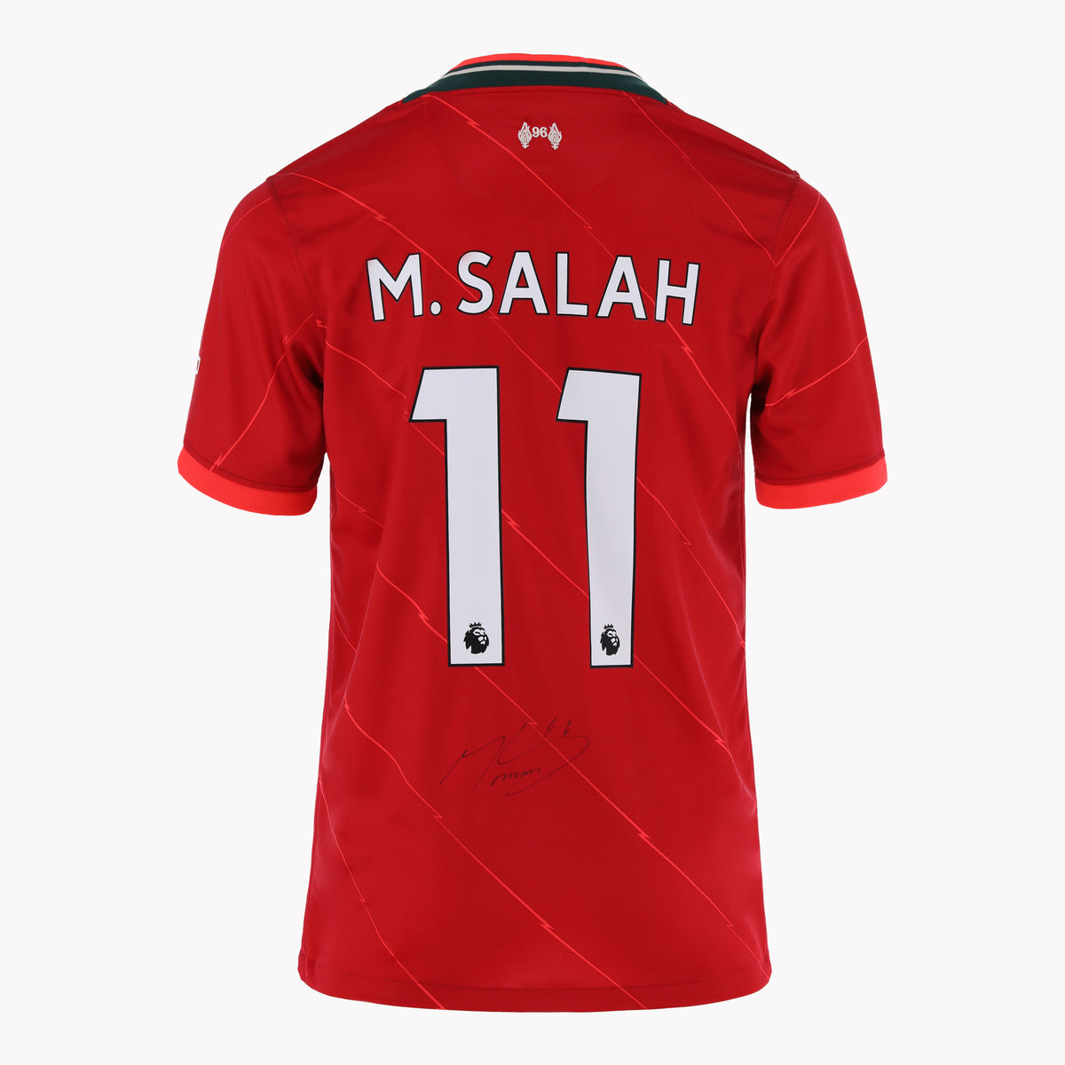 Mo Salah Liverpool Home 2022-2023 Signed Shirt: The Pharaoh's Anfield ...