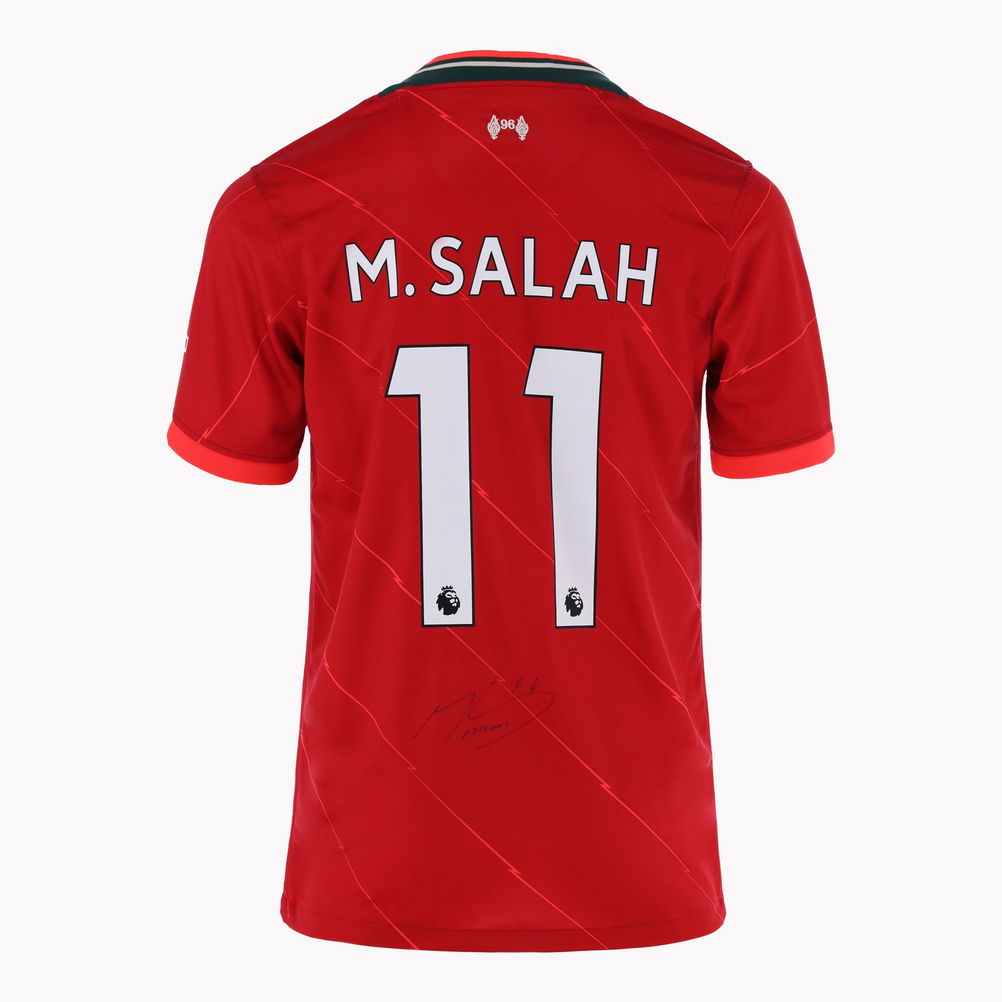 Mo Salah Liverpool Back Signed: The Pharaoh's Anfield Legacy – The 