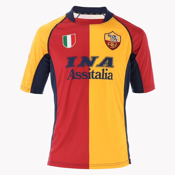 Front view of Totti Roma shirt, showcasing quality fabric.