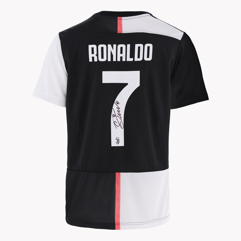Cristiano Ronaldo Juventus Back Signed Shirt: Bianconeri Legend